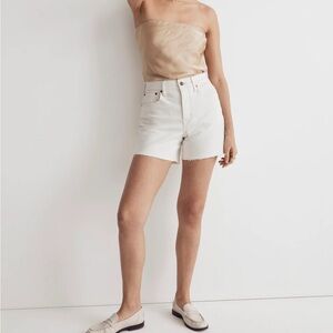 Madewell Mid-Length Jean Short | Size 28 | Vintage Canvas